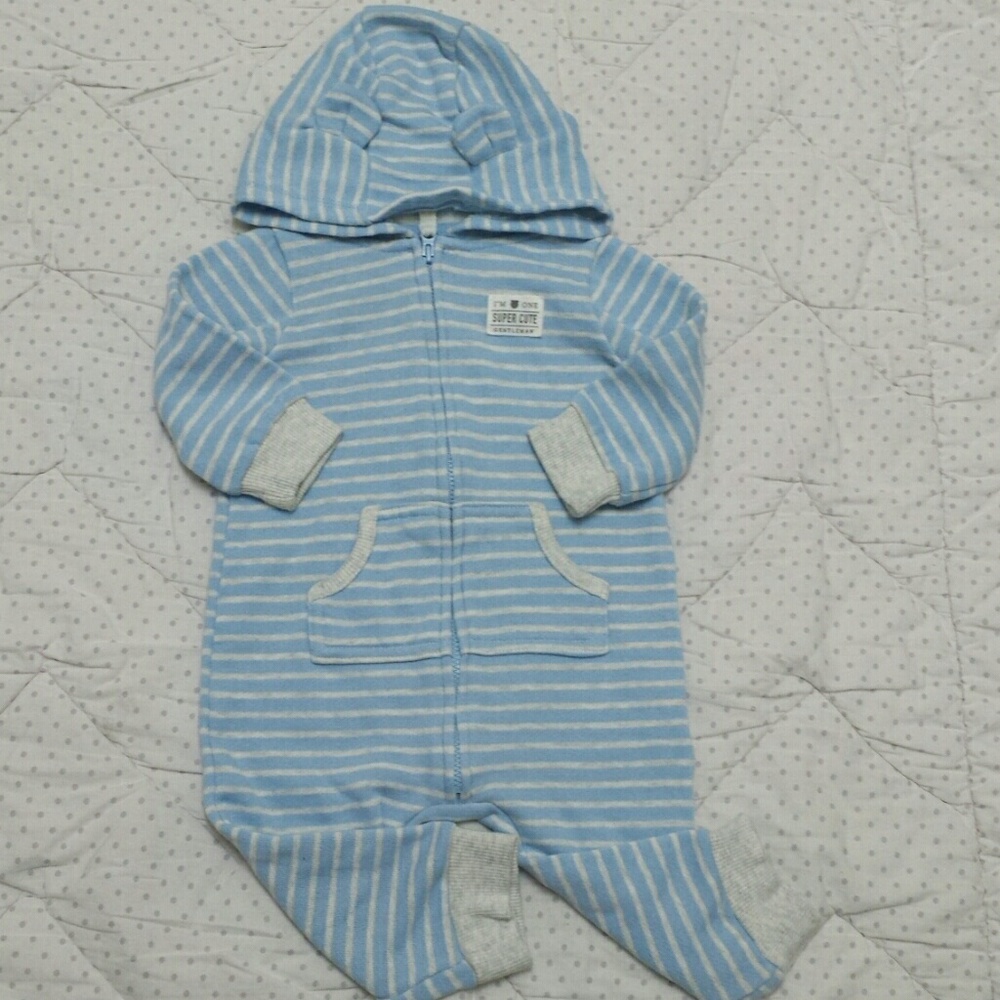 Carters Hooded Bodysuit